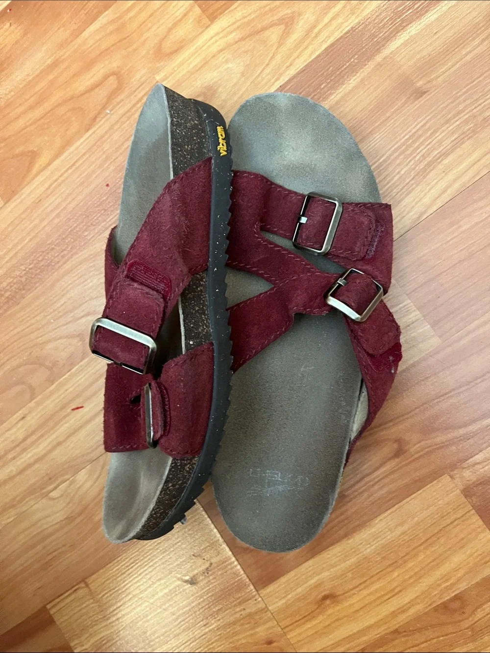 Dansko Womens Dayna Suede Cinnabar Sandal Size EU 39/US 8.5